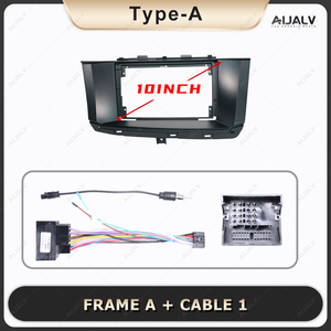 Marco de Radio Android de 10 Pulgadas de Plástico para Salpicadero de Coche, Accesorios para GEELY BORUI 2015-2017, Marco de Estéreo para Coche al por Mayor - Product Image 4
