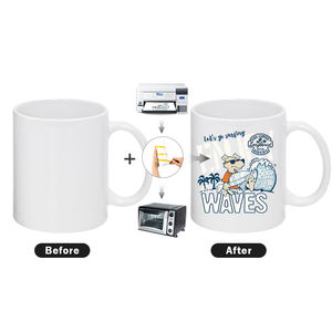 Tazas de Cerámica Blancas para Sublimación RTS de 11 oz, Taza de Café para Sublimación en Caja de Espuma Individual, 36 Piezas/Caja - Product Image 4