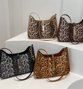 Sac de voyage de golf de luxe neuf en gros pour femmes, sac à main à bandoulière diagonale tendance imprimé léopard - Product Image 1