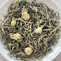 Thé au jasmin des bourgeons de neige de Guangxi Hengxian, thé vert au jasmin, aiguilles dorées, thé en vrac, thé fleuri en vrac, vente en gros