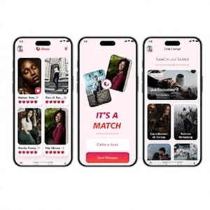 Développement d'une application de rencontre avec IA, mise en correspondance par IA, appels vidéo, vérification des profils, compatible Linux/Mac, multiplateforme - Product Image 1