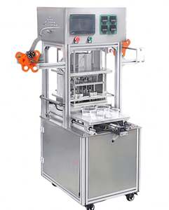 เครื่องซีลฟิล์มกล่องพลาสติกแบบกึ่งอัตโนมัติสำหรับงานพาณิชย์  แบบกำหนดเองได้  สำหรับฟิล์มด้านในกล่อง - Product Image 2