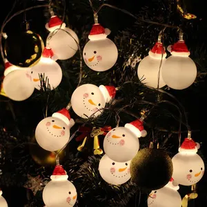 Tira De Luces LED impermeable para exteriores, 50M, Serie De Navidad, decoración De Navidad, Renos