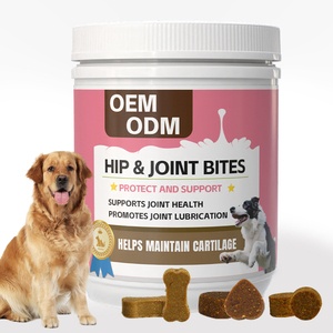 ग्लुकोसामाइन चोन्ड्रोइटिन एमएसएम हाइलूरोनिक एसिड कुत्ता कूल्हे और संयुक्त दर्द राहत टैबलेट अनाज मुक्त गतिशीलता पूरक - Product Image 1