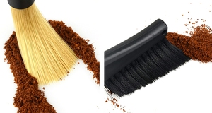 Machine à café manuelle à double usage, brosse de nettoyage à cheveux doux, brosse de nettoyage à double tête pour moulin à café - Product Image 2