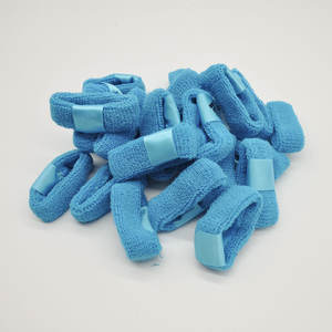 Muñequeras elásticas deportivas coloridas con logotipo personalizado al por mayor con muestra gratis, muñequeras deportivas para baloncesto y fútbol - Product Image 6