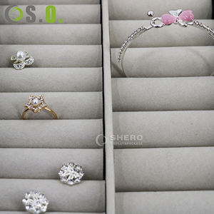 Boîte de rangement à bijoux de voyage portable en cuir PU, élégante et simple, avec organisateur en acrylique pour boucles d'oreilles, colliers et bagues, personnalisable en usine - Product Image 6