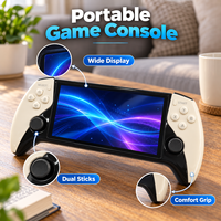Console de jeu portable SF3500, écran IPS HD de 5 pouces, jeux rétro, double joystick, rechargeable, portable, 20000 jeux vidéo intégrés, pour enfants