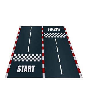 Tapis de course compétitif 2024 de 2 mètres à carreaux, bannière promotionnelle à drapeaux à carreaux - Product Image 6