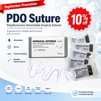 Fil de suture médical PDO stérile à vis sans fin, mono-filament, pour cliniques esthétiques et hôpitaux, certifié CE
