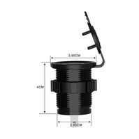 Nouveau Étanche Chargeur Prise QC 3.0 PD Rapide Chargeur avec Affichage de la Tension Adaptateur Allume-cigare pour Moto