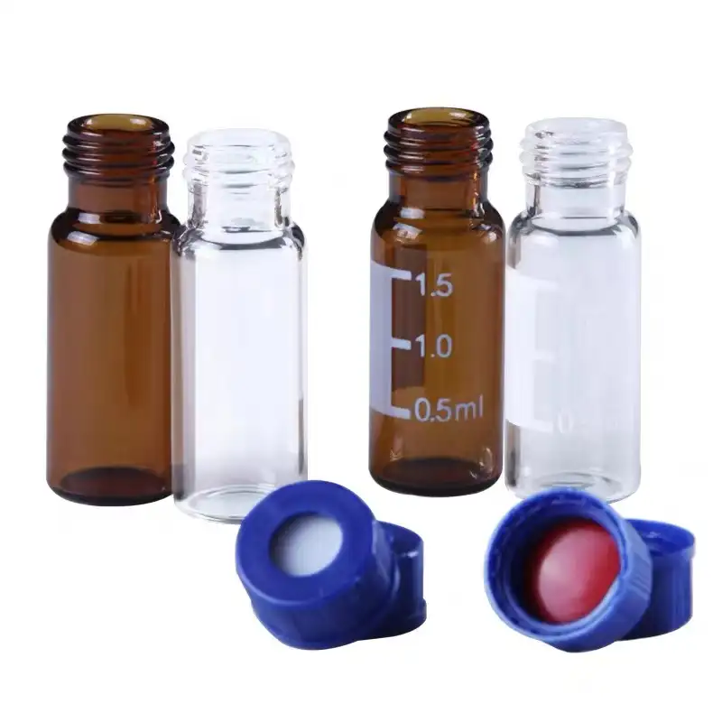 9 mm Schraube Glasflasche praktische HPLC Fläschchen hochwertige 2 ml Fläschchen