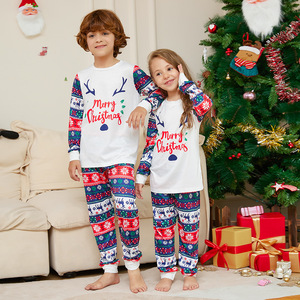 Pijamas Familiares a Juego para Adultos, Adolescentes, Niños y Bebés, Conjuntos Navideños Personalizados <span class=keywords><strong>de</strong></span> Invierno - Product Image 3