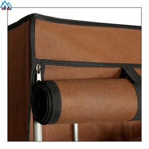 מתקפל מלתחה מומבאי מתקפל מעשי בד ארון בגדים ניידים אחסון Rack ארון בגדים ארגונית ארון - Product Image 2