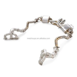 Sistema de Escape Catback para Porsche Cayman Boxster 981 2.7 2012-2017, Escape de Titanio con Válvula de Alto Rendimiento, Aislamiento Ss304 - Product Image 2