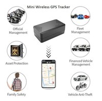 Mini rastreador GPS A9, collar portátil con función de llamada de teléfono
