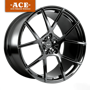 Jantes forgées ACE, noir satiné, 5x110, 5x112, 5x114.3, 5*120, jantes en alliage pour voitures particulières, pour Tesla, Porsche, BMW, Audi, Mercedes, Mustang - Product Image 2