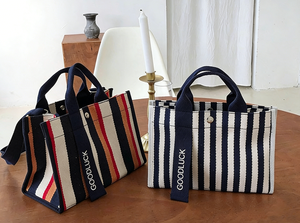 NOUVEAU Sac fourre-tout en toile grand format, réutilisable, résistant, imperméable, couleur unie, avec fermeture éclair, pour les courses - Product Image 2