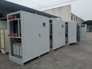 Regulador Automático de Tensão 150kVA 220V Trifásico Estabilizador Servo SVC SBW 50Hz LCD - Product Image 6