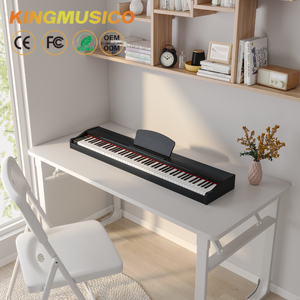 <span class=keywords><strong>คีย์บอร์ด</strong></span> MIDI 88คีย์แบบพกพาสำหรับเด็กชุดหูฟังเปียโนดิจิตอลออร์แกนไฟฟ้าสำหรับผู้เริ่มต้นเรียนรู้ - Product Image 1