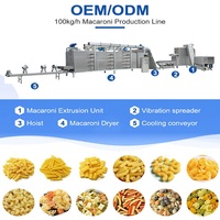 Machine industrielle automatique HIMAX pour la fabrication de pâtes et de macaronis, ligne de traitement des nouilles, ligne de pâtes sèches, acier inoxydable de qualité alimentaire, PLC