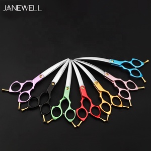 Tijeras de Peluquería Canina de Venta Caliente, Estilo <span class=keywords><strong>Asiático</strong></span>, Hoja Curva de 6.5 Pulgadas, Tijeras para Cortar el Pelo de Mascotas - Product Image 3