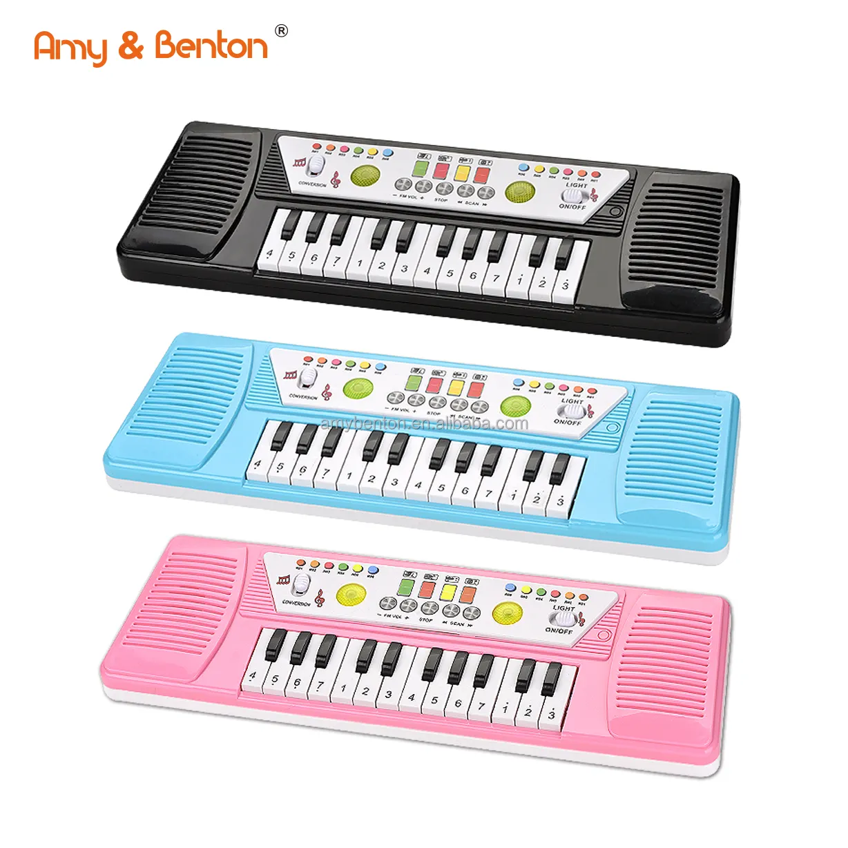 Juguetes Educativos para preescolar, instrumentos musicales de Piano para niños, órgano electrónico, juguete