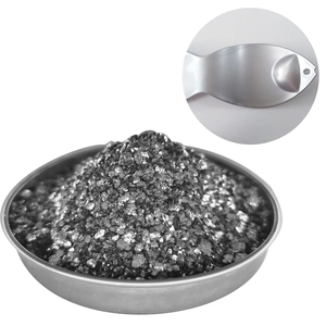 Pigment métallique argenté scintillant en pâte d'aluminium scintillante pour <span class=keywords><strong>peinture</strong></span> plastique - Product Image 1