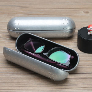 Estuche Rígido de Alta Gama <span class=keywords><strong>para</strong></span> Gafas y <span class=keywords><strong>Lentes</strong></span> de Sol, Ultraligero, de Aluminio Puro, Resistente a la Compresión, Modelo E88 EL058 - Product Image 4