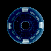 Roues lumineuses pour trottinettes, patins à roulettes, roues de rollerblade, patins à glace, accessoires de patins en ligne 90 mm, imperméables et durables pour l'extérieur