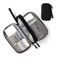 Usine électronique organisateur sac accessoires de voyage câble pochette sac organisateur étanche Portable Double couche mallette de rangement