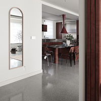 Carreaux de sol en terrazzo de porcelaine polie brillante 600x1200mm antidérapants 10mm d'épaisseur pour supermarché, extérieur, villa, salon