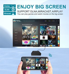 มาใหม่ ZY4 amlogic S905Y4 Quad Core <span class=keywords><strong>Android</strong></span> <span class=keywords><strong>11</strong></span> Set Top กล่องทีวี2GB 16GB สายคู่ WIFI 5g 4K วิดีโอ LCD โฮมเธียเตอร์ OTT UK - Product Image 1