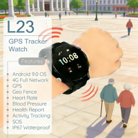 Reloj GPS Android 9.0 L23 IP67 Resistente al Agua y con Monitoreo de Salud