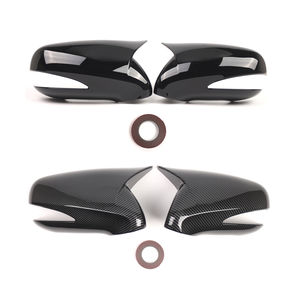 2x मिरर कैप आवास बाहरी दर्पण कैप कार्बन/ग्लॉस ब्लैक क्लॉस 2006-2012 8794a53411a0 8794a53411b1 - Product Image 1