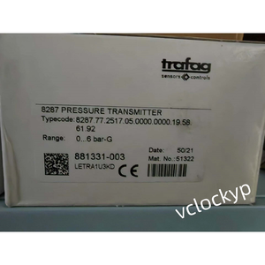 1 ชิ้น เซ็นเซอร์ Trafag 8287.77.2517 ของใหม่เอี่ยม จัดส่งด่วนโดย FedEx หรือ DHL - Product Image 4