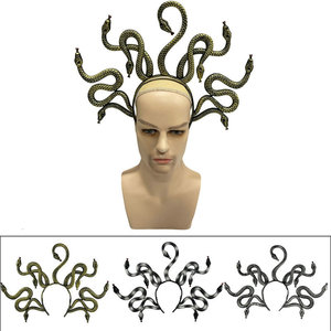 Sombrero egipcio, banda para el pelo, tocado, armas <span class=keywords><strong>del</strong></span> <span class=keywords><strong>rey</strong></span> faraón, cetro con cabeza de serpiente, para caminar - Product Image 5