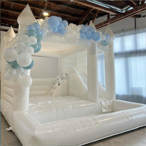 Mini castillo inflable <span class=keywords><strong>de</strong></span> PVC blanco comercial <span class=keywords><strong>para</strong></span> niños pequeños, casa <span class=keywords><strong>de</strong></span> rebote hinchable con gorila <span class=keywords><strong>de</strong></span> boda, PISCINA <span class=keywords><strong>DE</strong></span> <span class=keywords><strong>BOLAS</strong></span>, Tobogán <span class=keywords><strong>para</strong></span> <span class=keywords><strong>alquiler</strong></span> - Product Image 2