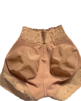 Culotte gainante invisible taille haute sans couture respirante en spandex pour femme, effet ventre plat et rehaussement des fesses, avec bouton de réglage, pour le sport