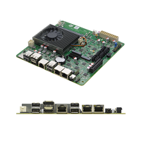 N509S6 Motherboard Nas terbaik dengan Celeron N5095A 2 Lan 4K 6 * SATA 2 * DDR4 1 * PCIE3.0 X4 Motherboards