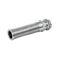 Presse-câble anti-flexion M20 en acier inoxydable métallique flexible Presse-câble spiralé