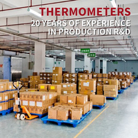 Termometer daging Digital nirkabel Industri luar ruangan, termometer dapur rumah tangga, termometer daging Digital, peralatan kustom pabrikan