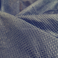 Tissu sergé enduit de points en polyester, tapis antidérapant en rouleau, Oxford 100% microfibre, tissu antidérapant pour chaussettes