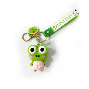 Porte-clés drôle dessin animé créatif mignon Couple porte-clés presse Mini <span class=keywords><strong>Pop</strong></span> <span class=keywords><strong>It</strong></span> porte-clés <span class=keywords><strong>grenouille</strong></span> porte-clés sac à dos 3d porte-clés en caoutchouc - Product Image 3