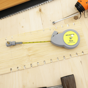 Metro a nastro rotante per la lavorazione del legno con 10 cavi a matita linee circolari retrattili archi strumento di disegno fascio Comp - Product Image 5