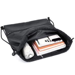 Bán buôn khuyến mại polyester <span class=keywords><strong>nylon</strong></span> dây kéo túi <span class=keywords><strong>nylon</strong></span> thể thao Polyester dây kéo Ba lô dây kéo túi với logo - Product Image 4