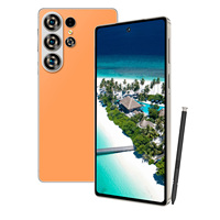 Smartphone NFC à grand écran 6,6 pouces S26 Ultra, téléphone mobile Android 4G pas cher avec stylet pour vidéo et paiement, téléphone portable économique en gros