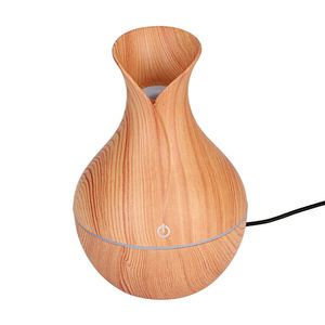 Wood Grain Aroma Diffuser USB Humidifier 2-8 Hour <b>Timer</b> Home Use - Product Image 2