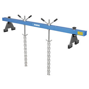 Soportes de elevación de motor Fervi de 150 cm con cadenas para mantenimiento de vehículos - Product Image 1