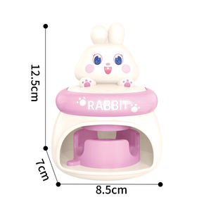 QS Machine à badges en plastique éducative de haute qualité pour enfants, 3 styles, animaux de dessin animé, ensemble de jouets pour enfants - Product Image 6